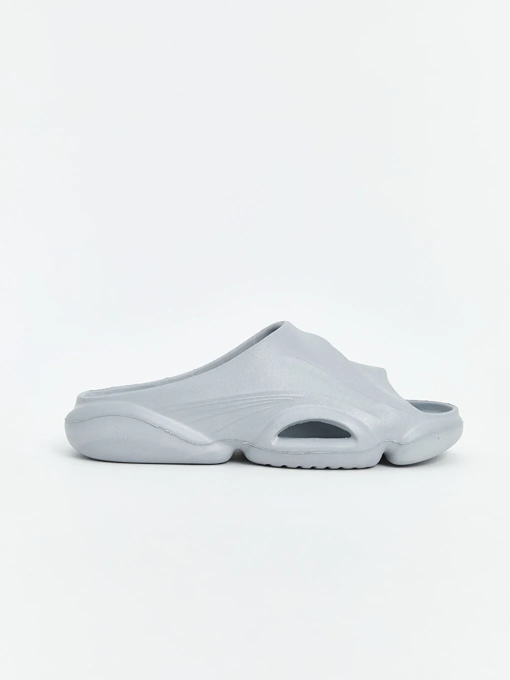 LCW STEPS Grey Thick Soled Men Home Slippers