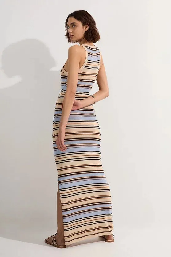 Lightweight Stitch Detail Knitted Dress