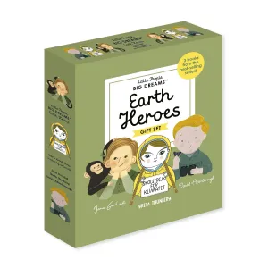 Little People, Big Dreams Earth Heroes Series 3 Books Gift Box Set (Jane Goodall)