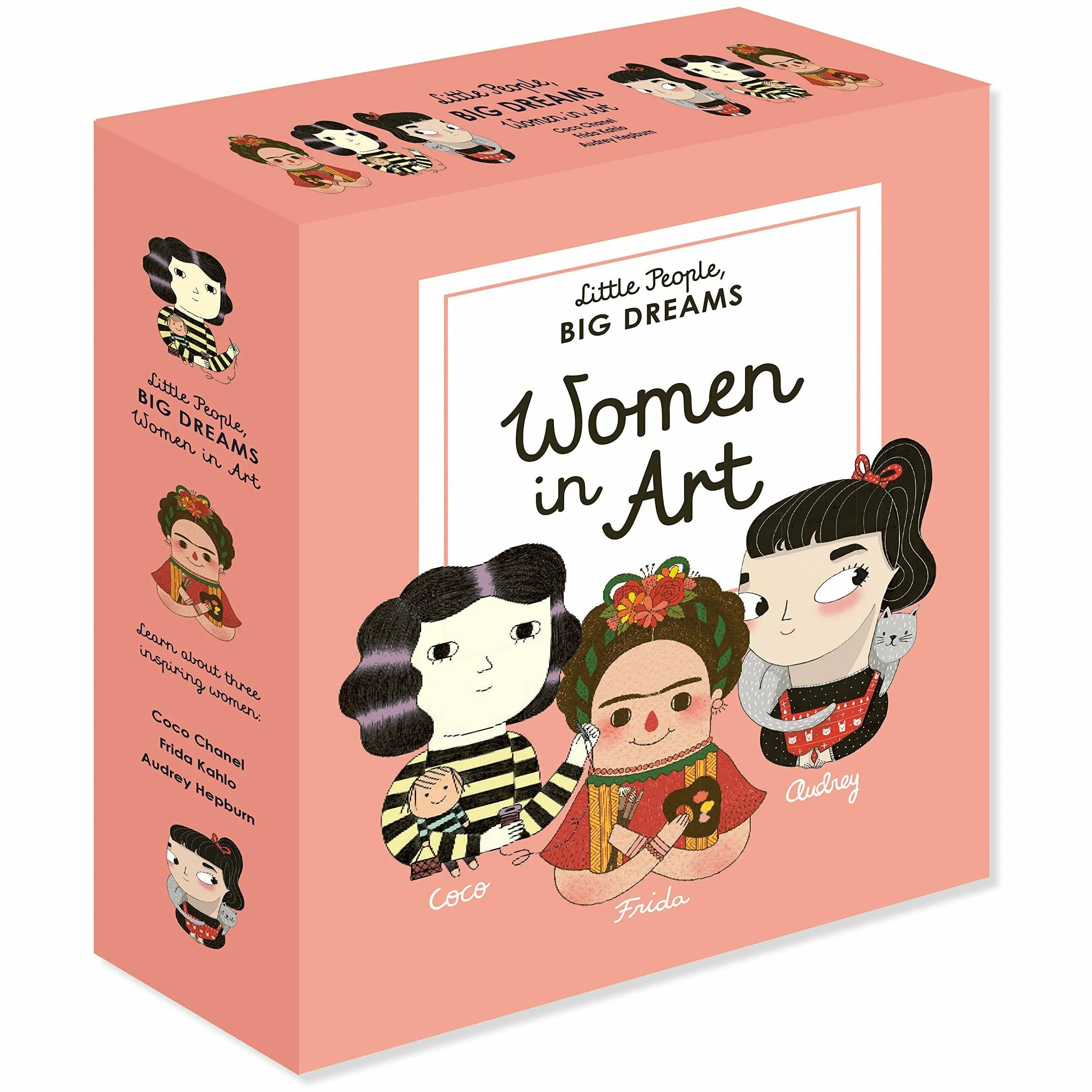 Little People, Big Dreams: Inspiring Writers & Women In Art By Maria Isabel Sanchez Vegara 6 Books Collection Box Set
