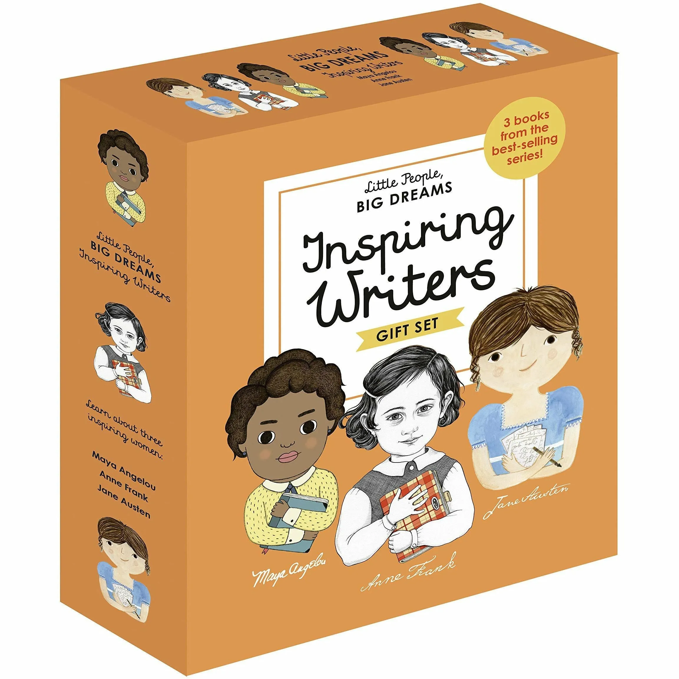 Little People, Big Dreams: Inspiring Writers & Women In Art By Maria Isabel Sanchez Vegara 6 Books Collection Box Set