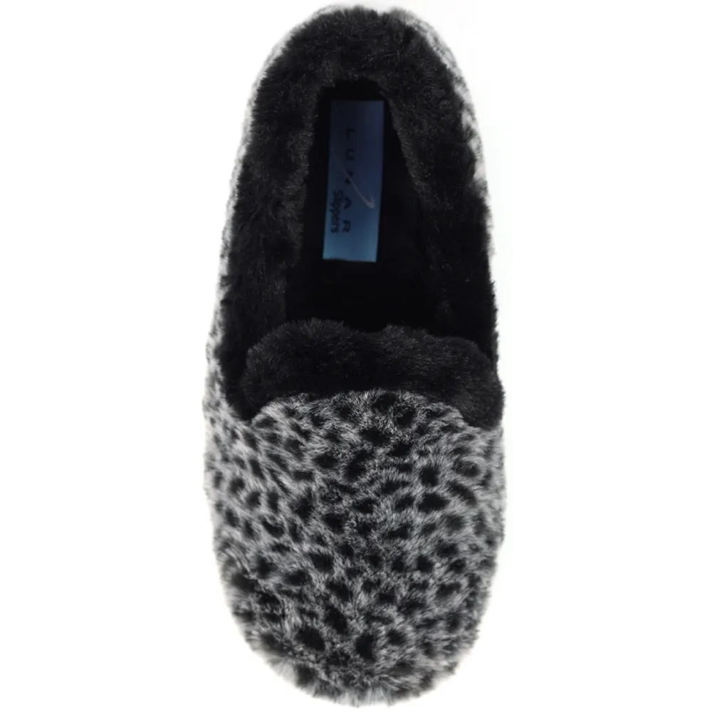 Lunar Tripoli Black Slippers