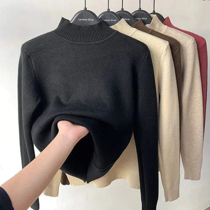 Mary - Fleece Turtleneck