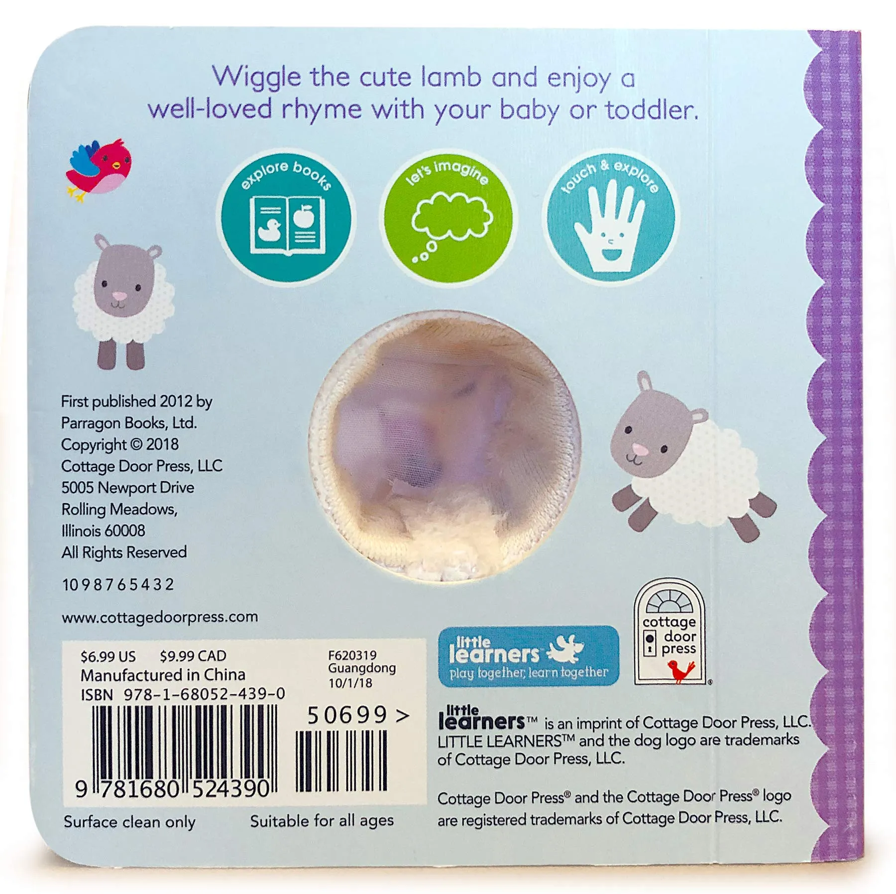 Mary Had a Little Lamb Puppet Board Book