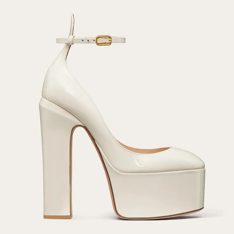 Mary Jones High Heels Shoes Women