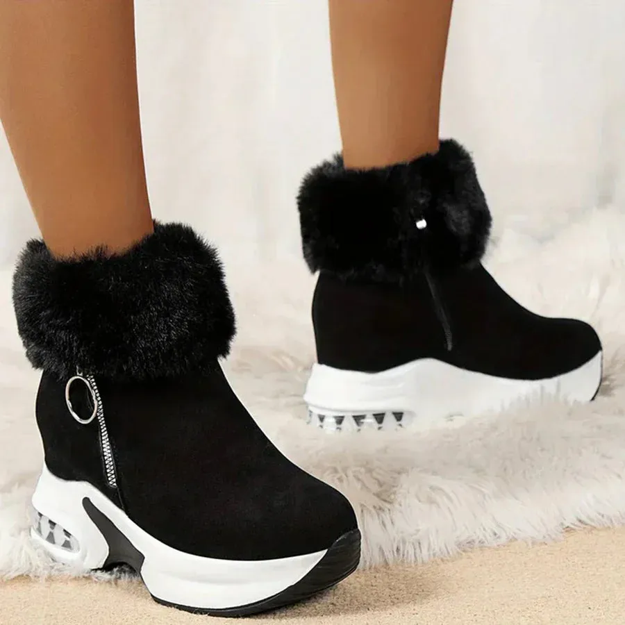 Mary: Luxurious, padded comfort shoes providing superior warmth.