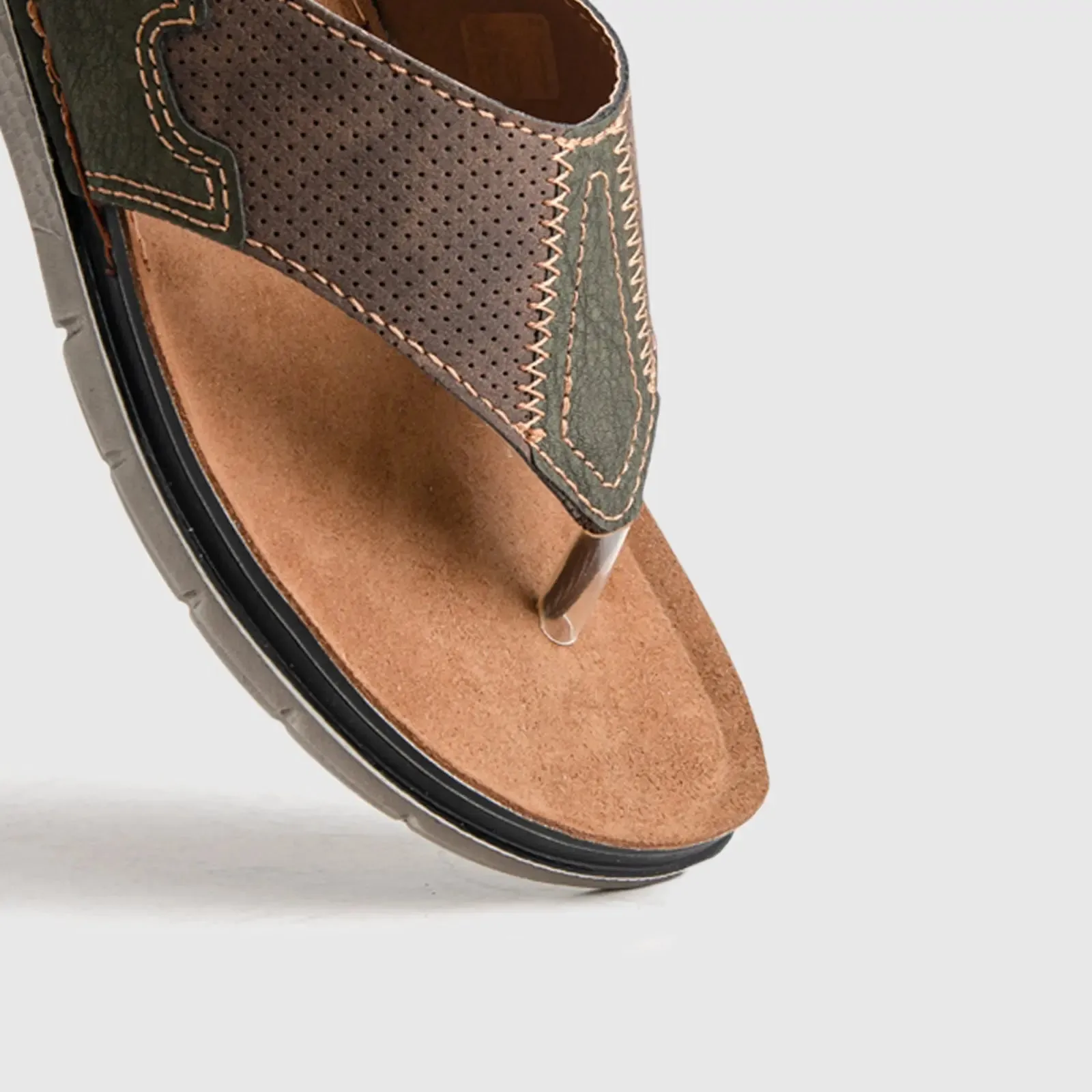 Mens Comfort Sandal VI008 Brown