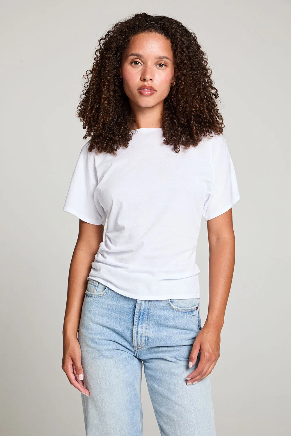Mia White Tee