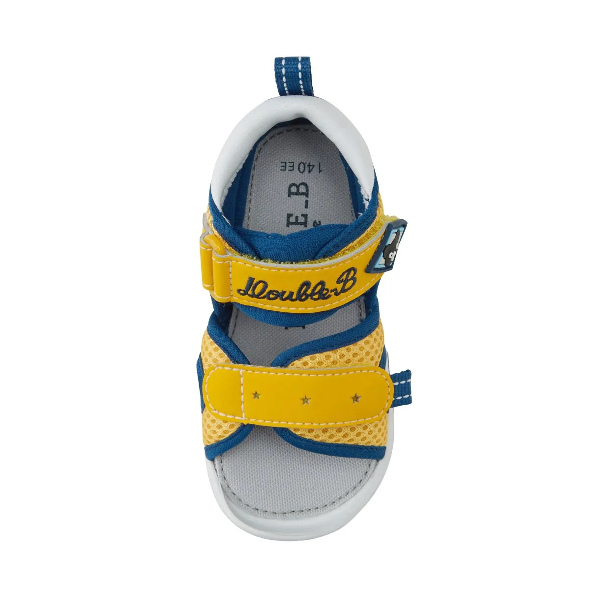 MIKIHOUSE DOUBLE_B BABY SANDAL (YELLOW)