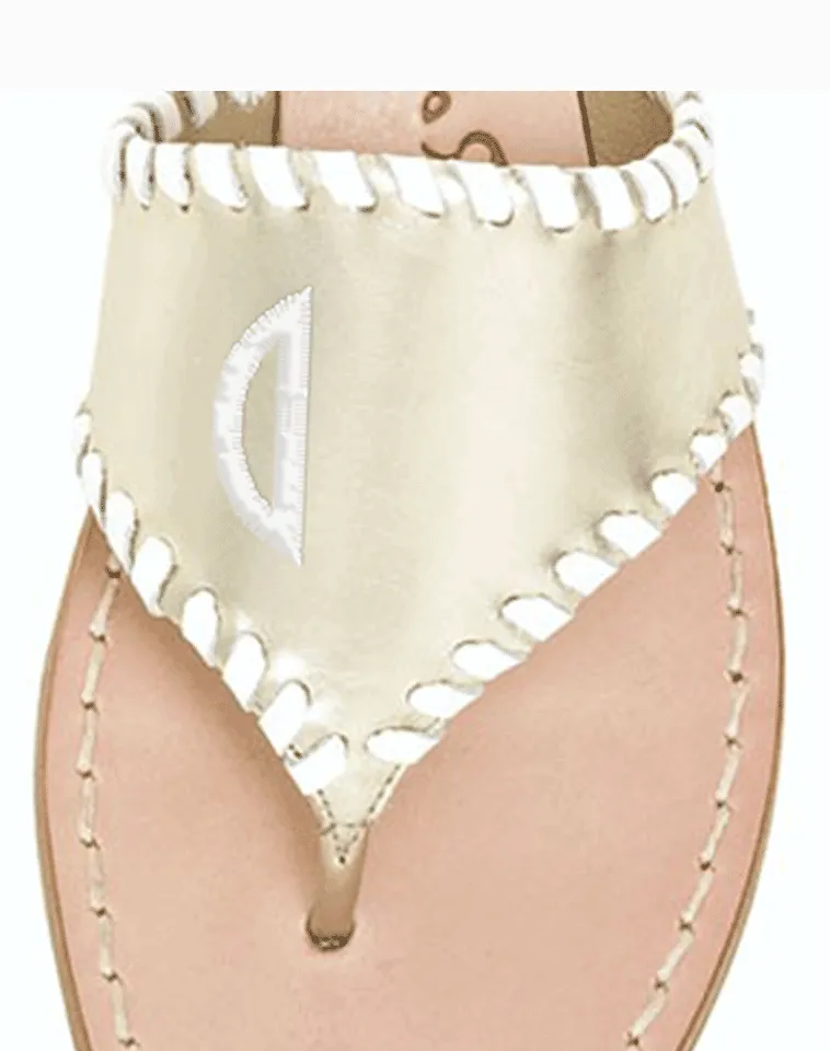 Monogram Sandal