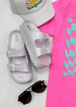 Mother of Pearl Floatie Sandal