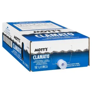 Motts Clamato Juice - BIB 2 1 - 12L/Unit, 1 Units/Case