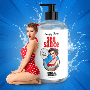 Naughty Janes SexSauce Natural Lube 16oz