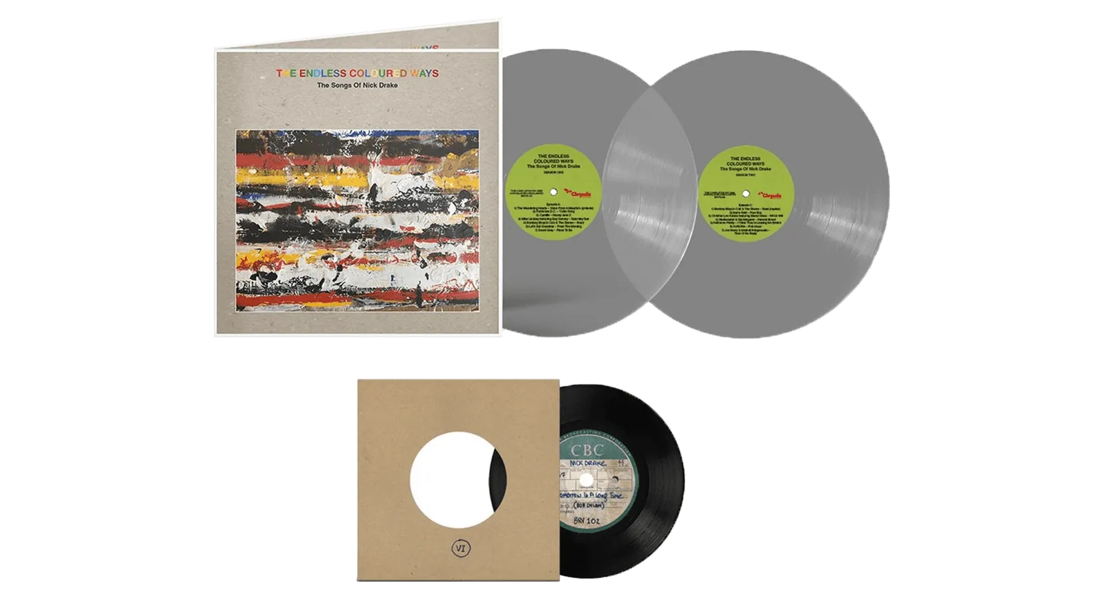 Nick Drake / VA : The Endless Coloured Ways - The Songs of Nick Drake (Ltd Grey Vinyl with Bonus 7")