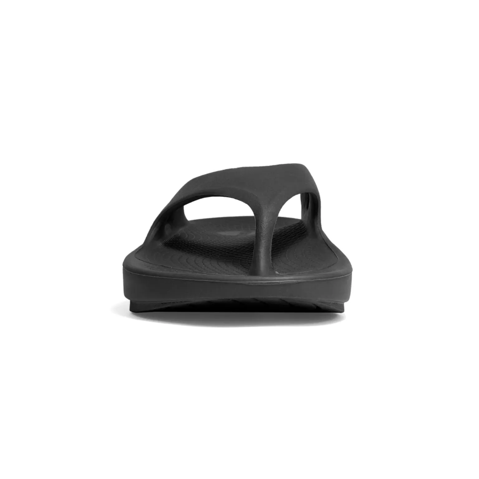 Oofos OOriginal Black Thong Sandal (Unisex)