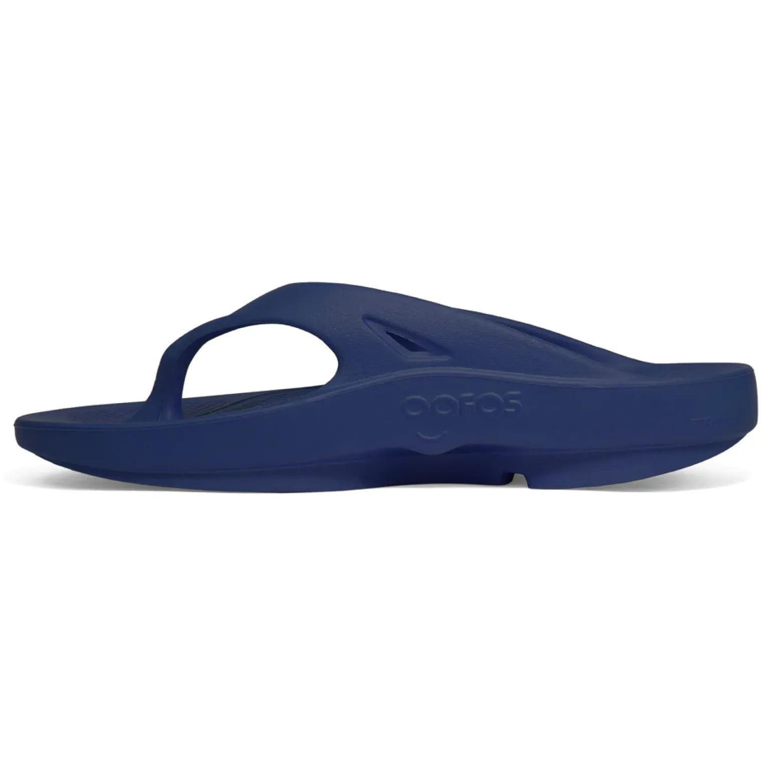 Oofos OOriginal Black Thong Sandal (Unisex)