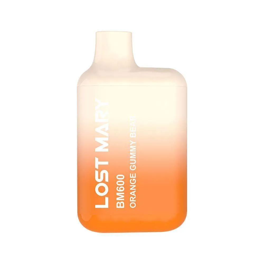 ORANGE GUMMY BEAR - LOST MARY BM600 DISPOSABLE VAPE