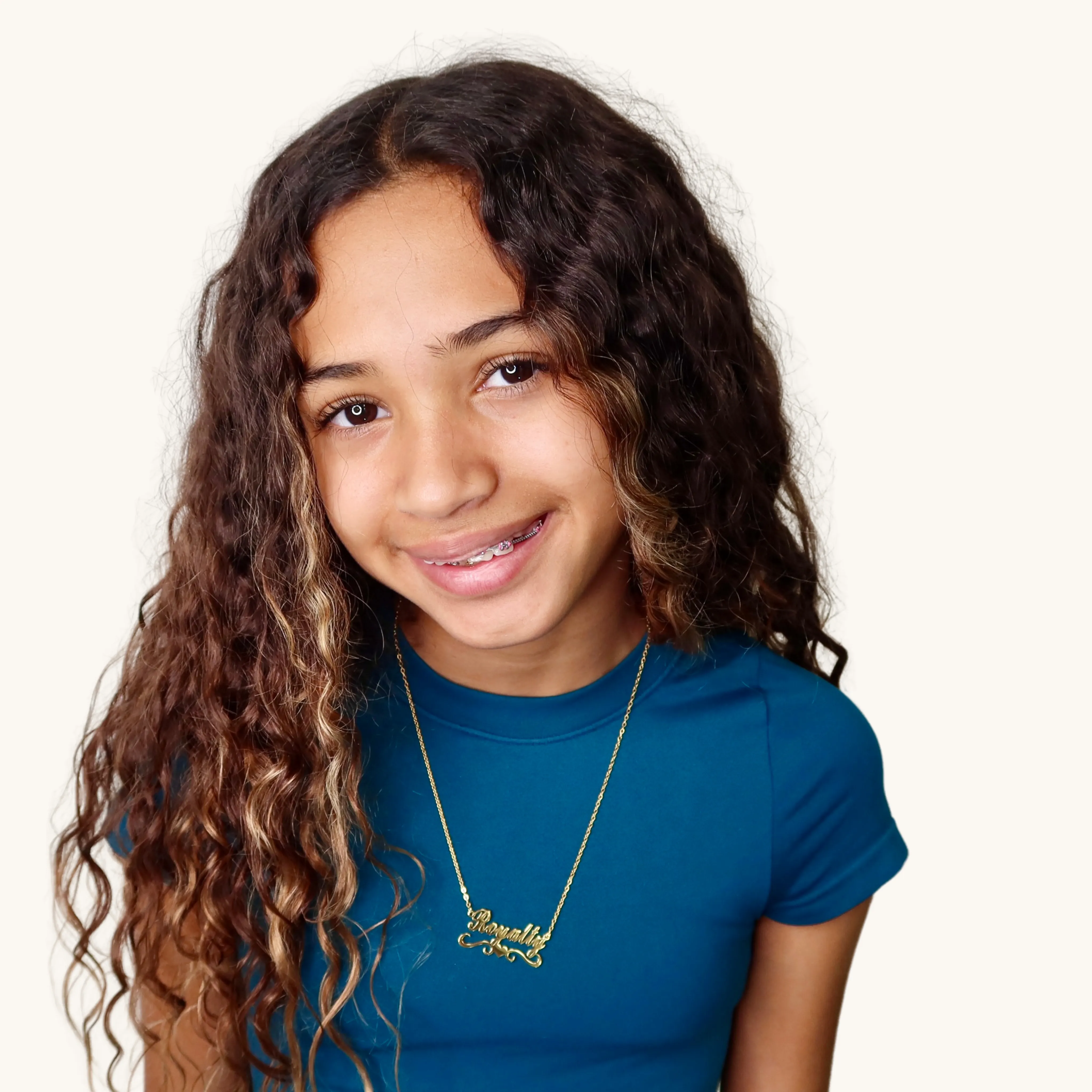Ornate Heart Name Necklace