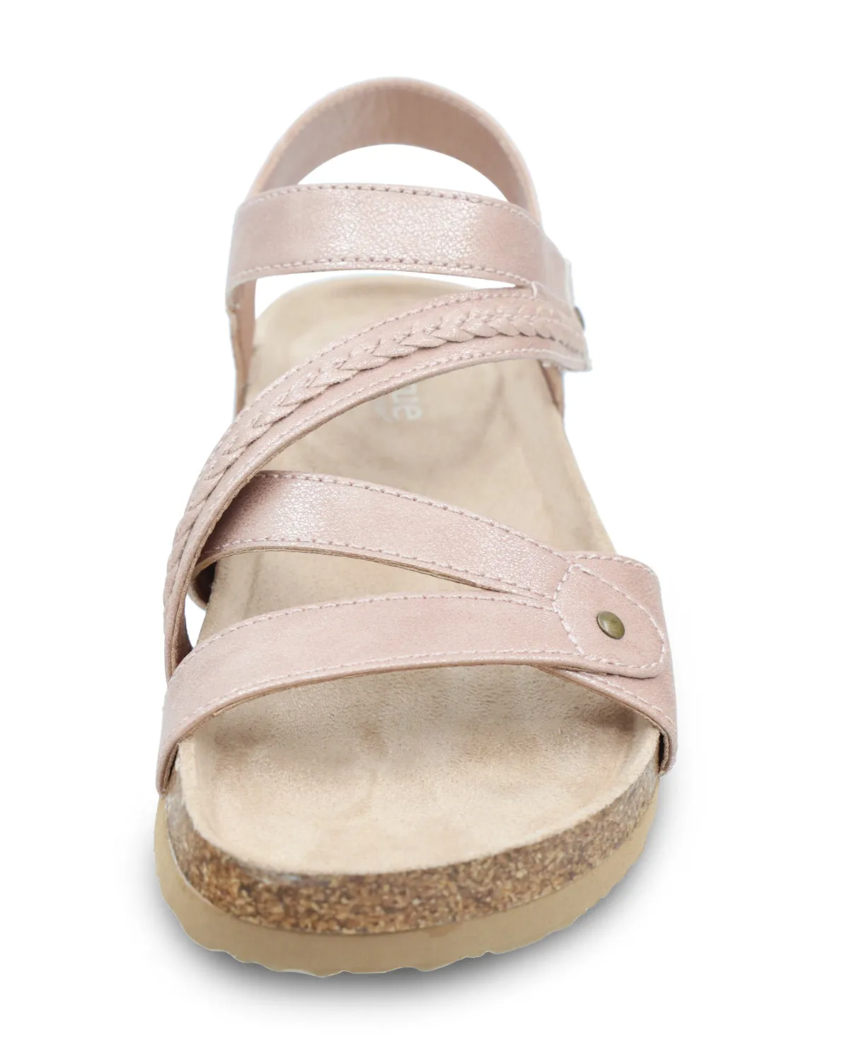 Paras Footbed Rosegold Sandal