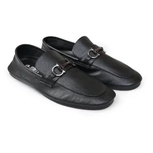 PEBBLE GRAIN SOFT MOCCASIN
