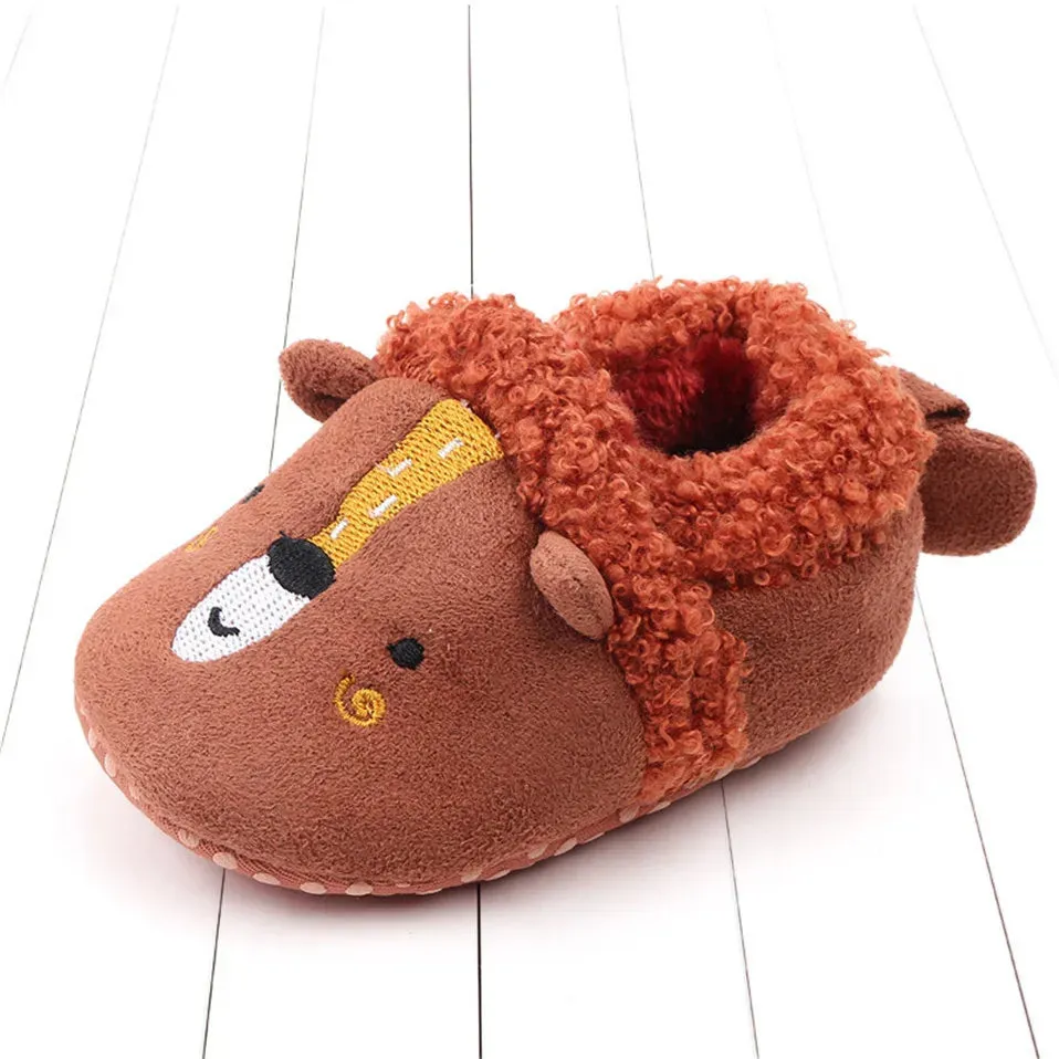 Plush Animals - Warm Animal Slippers For Toddlers And Babies
