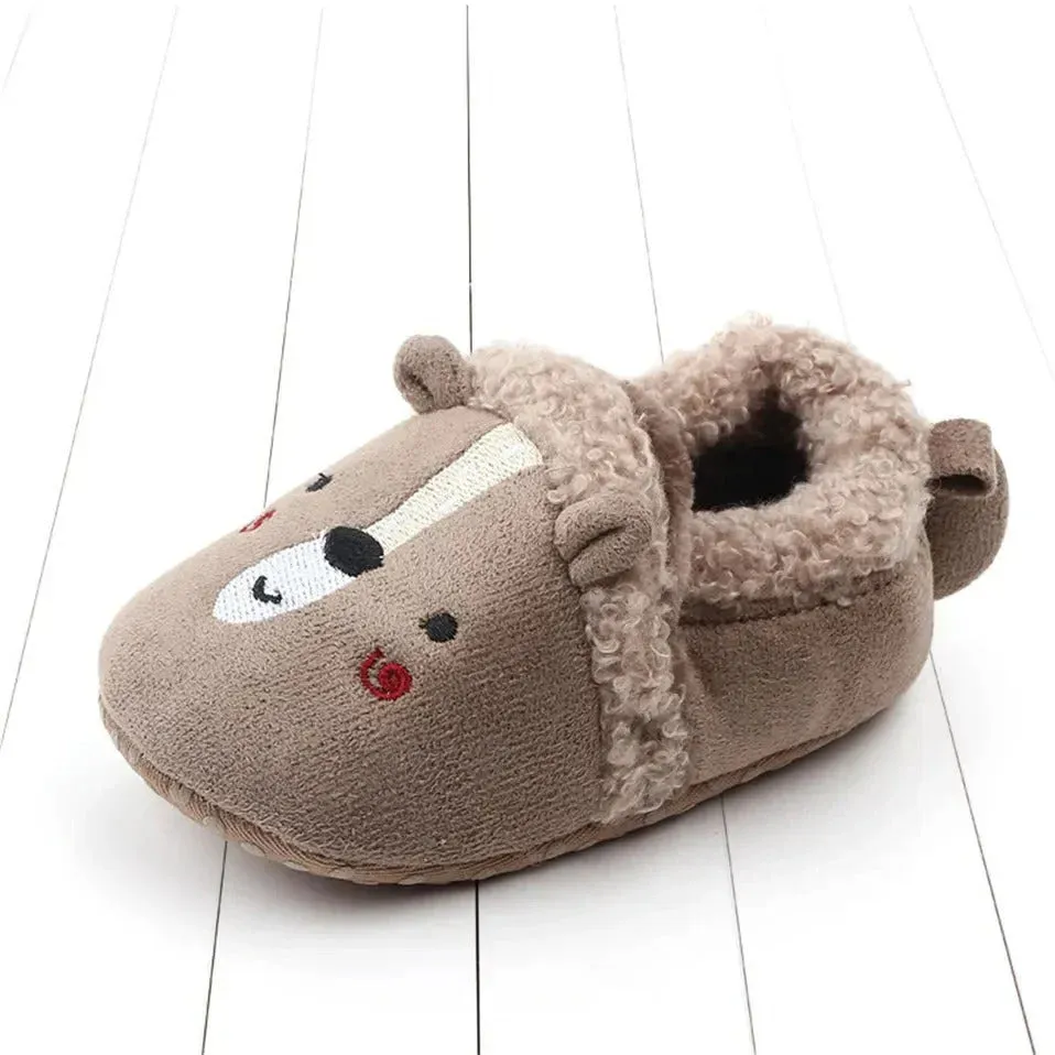 Plush Animals - Warm Animal Slippers For Toddlers And Babies