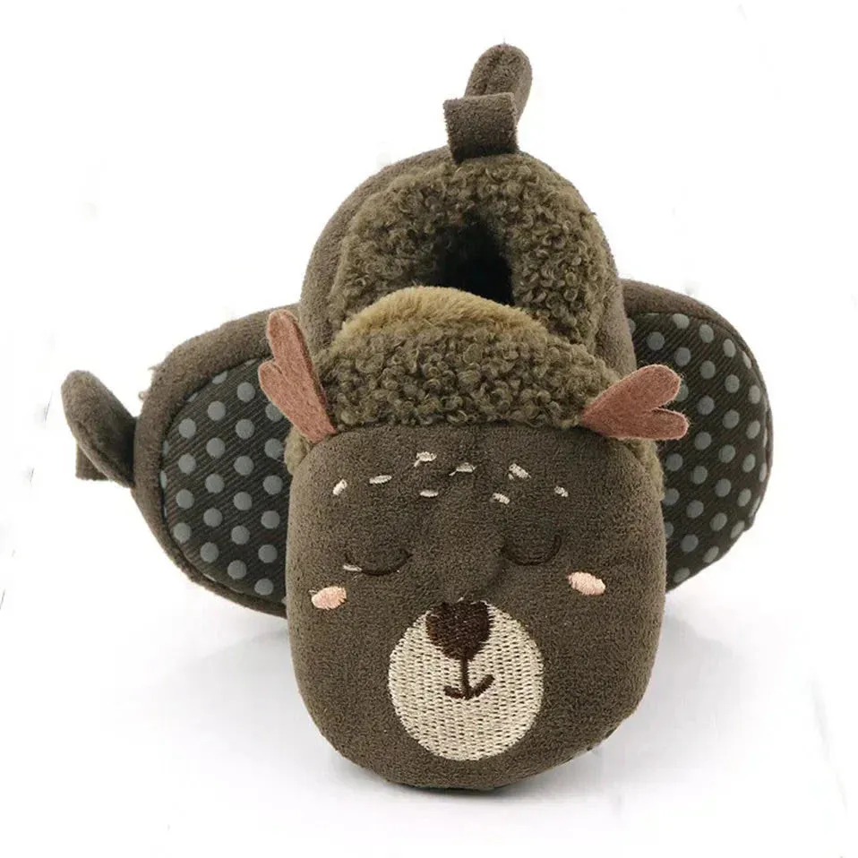 Plush Animals - Warm Animal Slippers For Toddlers And Babies
