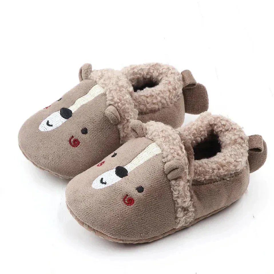 Plush Animals - Warm Animal Slippers For Toddlers And Babies