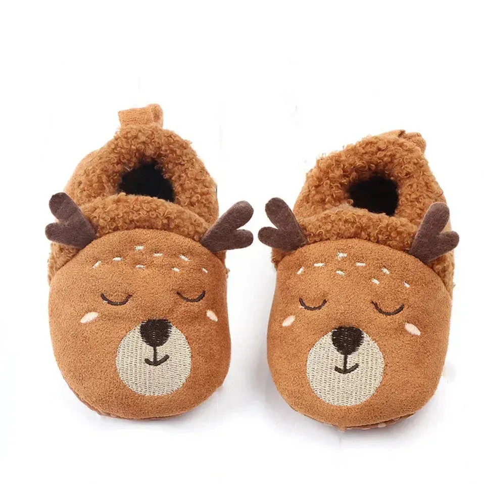Plush Animals - Warm Animal Slippers For Toddlers And Babies