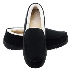 Plush Moccasinsc With Soft Lining And Classic Stitched Design