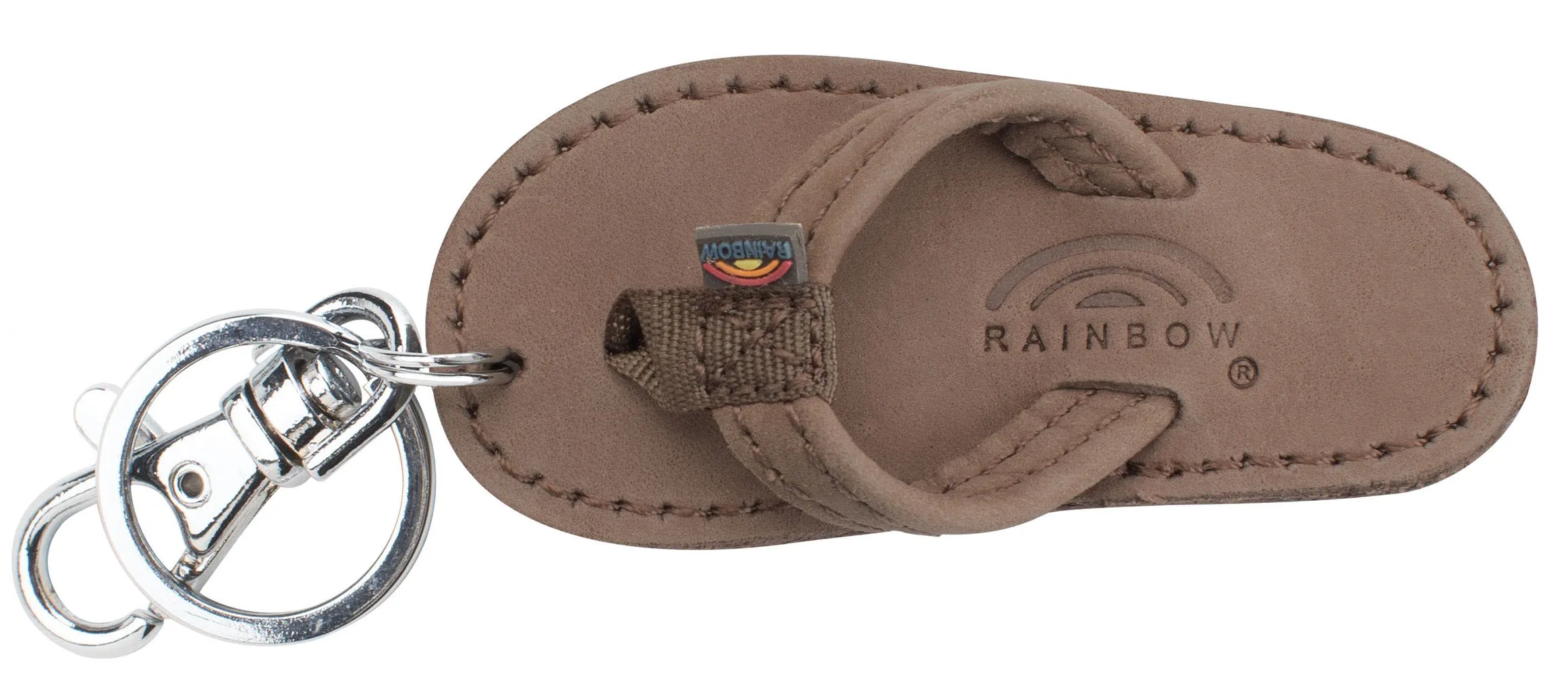 Rainbow Sandal Keychain
