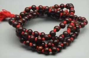 Red Sandalwood Chandan Mala - 100% Pure