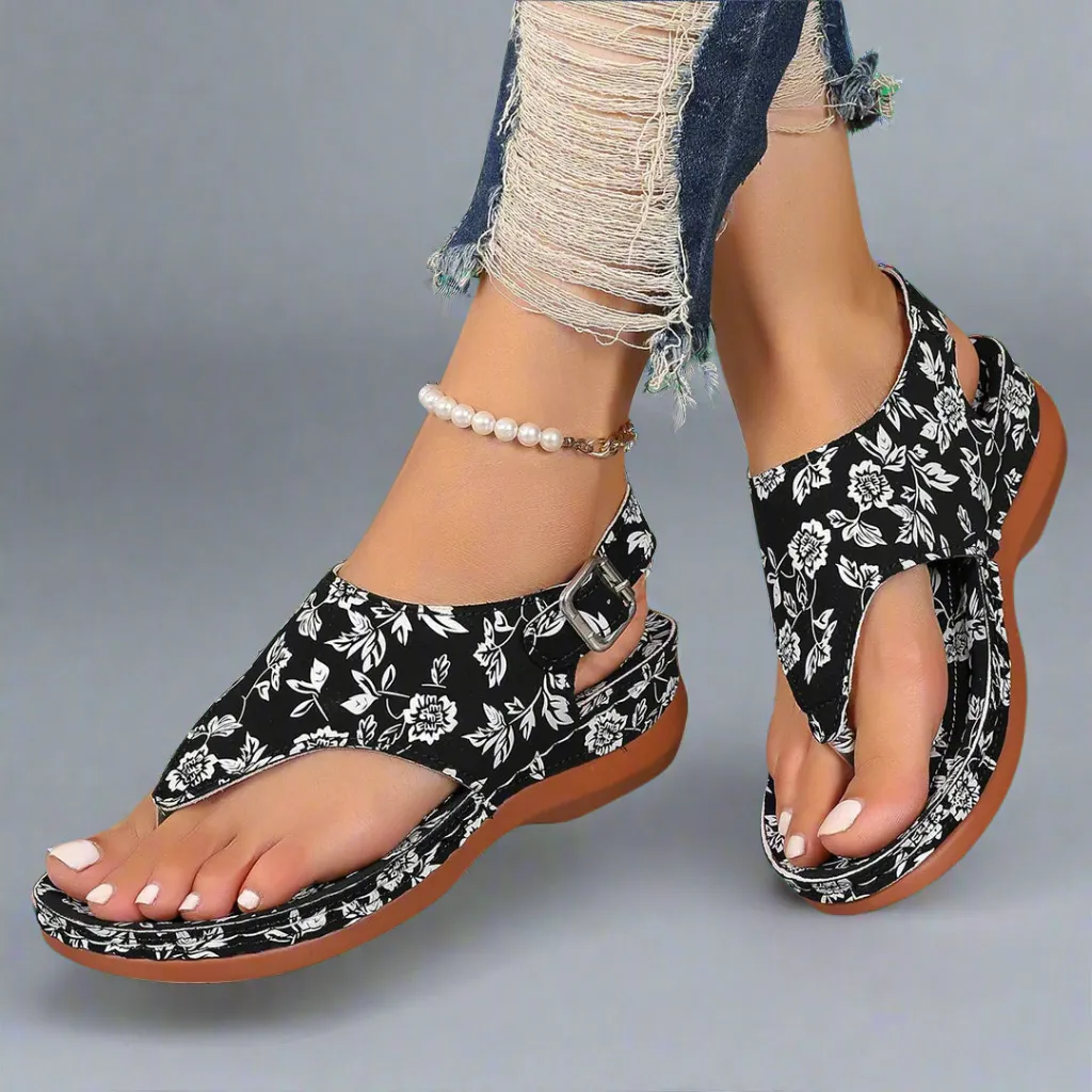 Regine | Handmade Wedge Sandals made of Premium Material