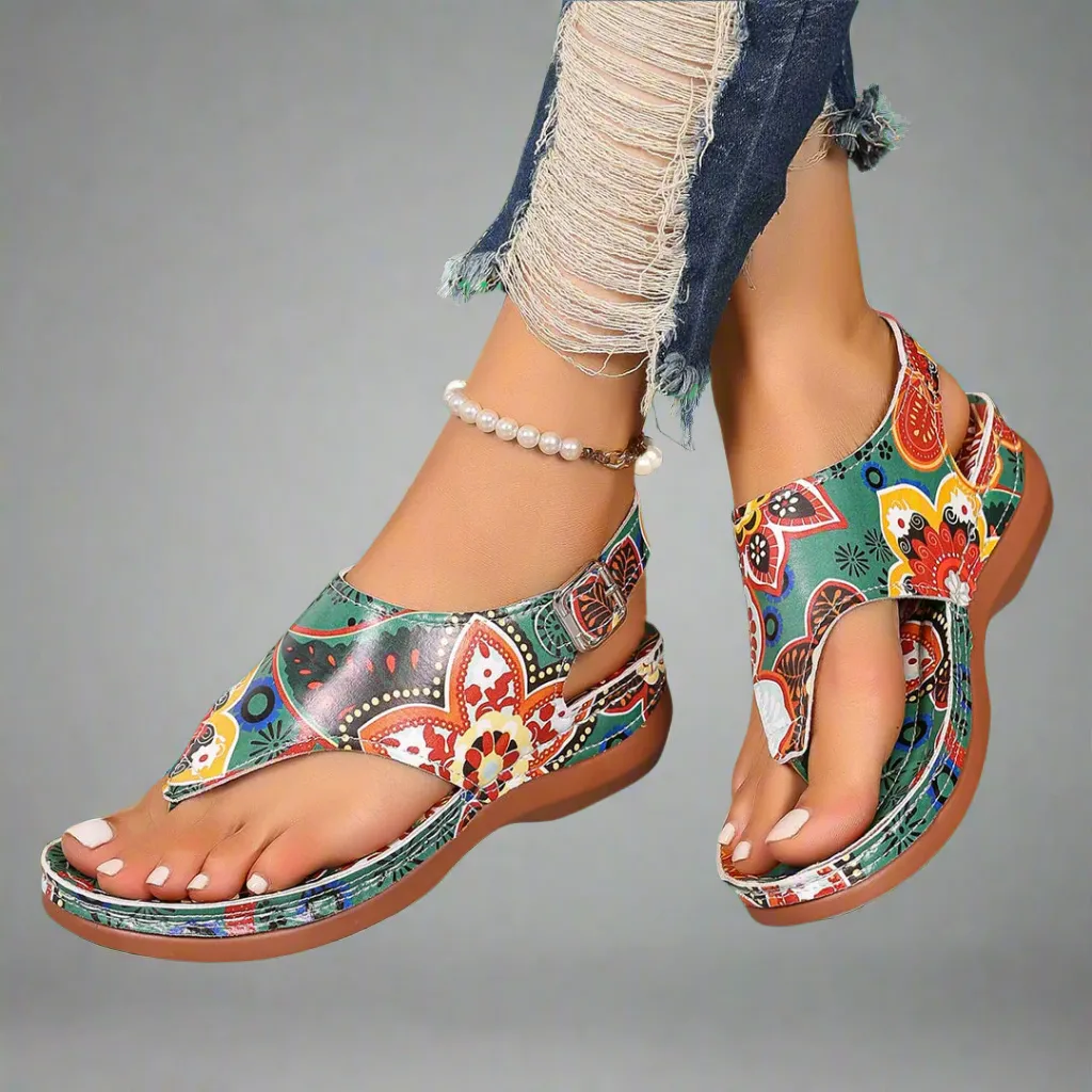 Regine | Handmade Wedge Sandals made of Premium Material