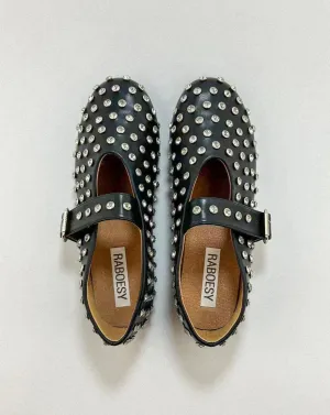Round Toe Studs Mary Janes
