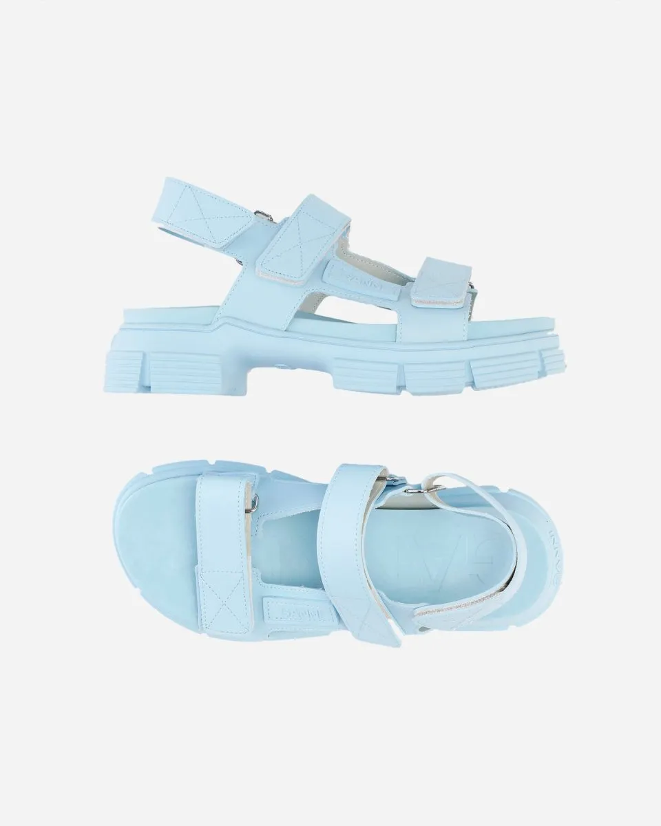 Rubber Sandal - Corydalis Blue