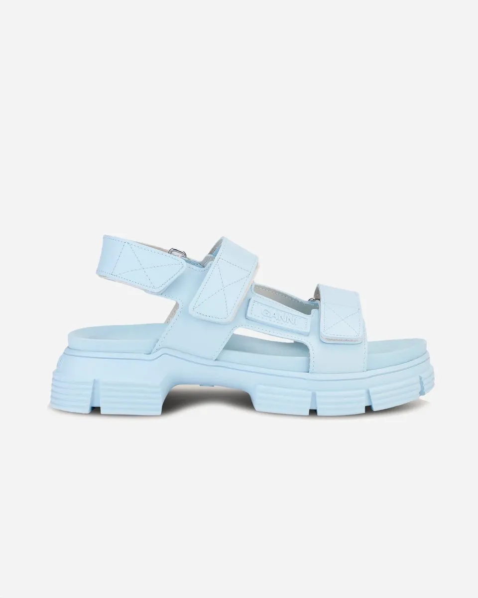 Rubber Sandal - Corydalis Blue