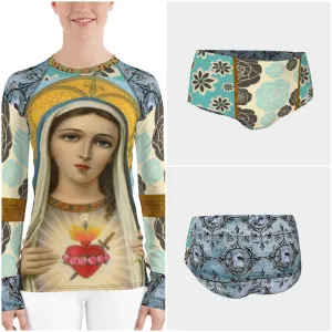 Sacred Heart Rash Guard