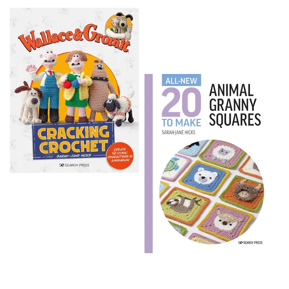 Sarah-Jane Hicks  2 Books Set  (Wallace & Gromit & All-New Twenty to Make)