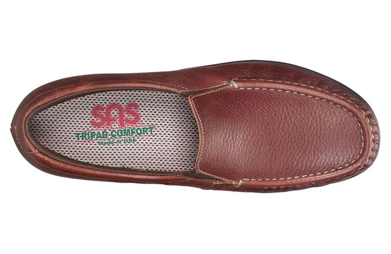SAS Twin Slip On Loafer - Mulch
