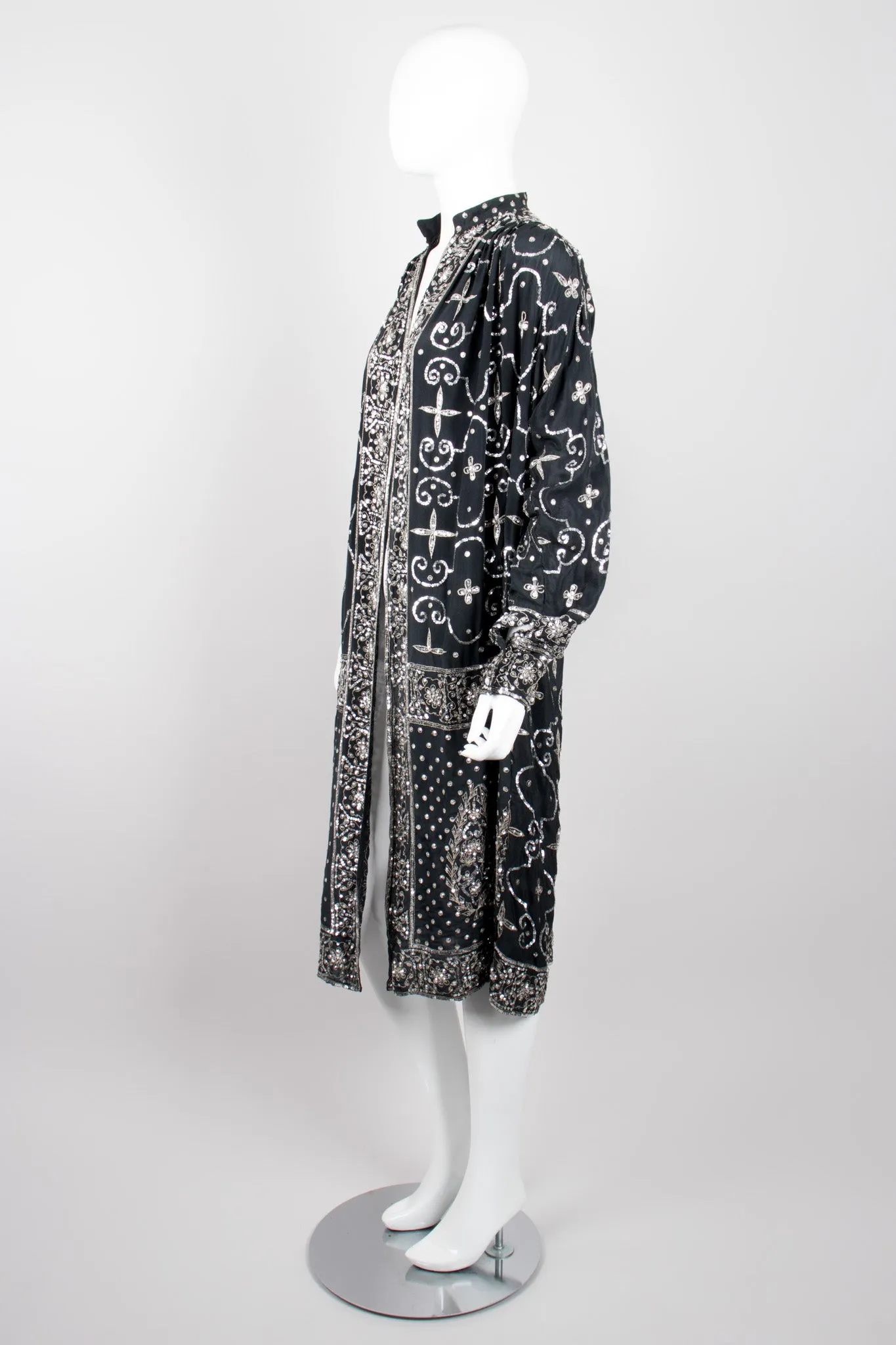 Sequin Duster Jacket