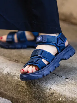 SHAKA BUNGY blå sandal med borrelås