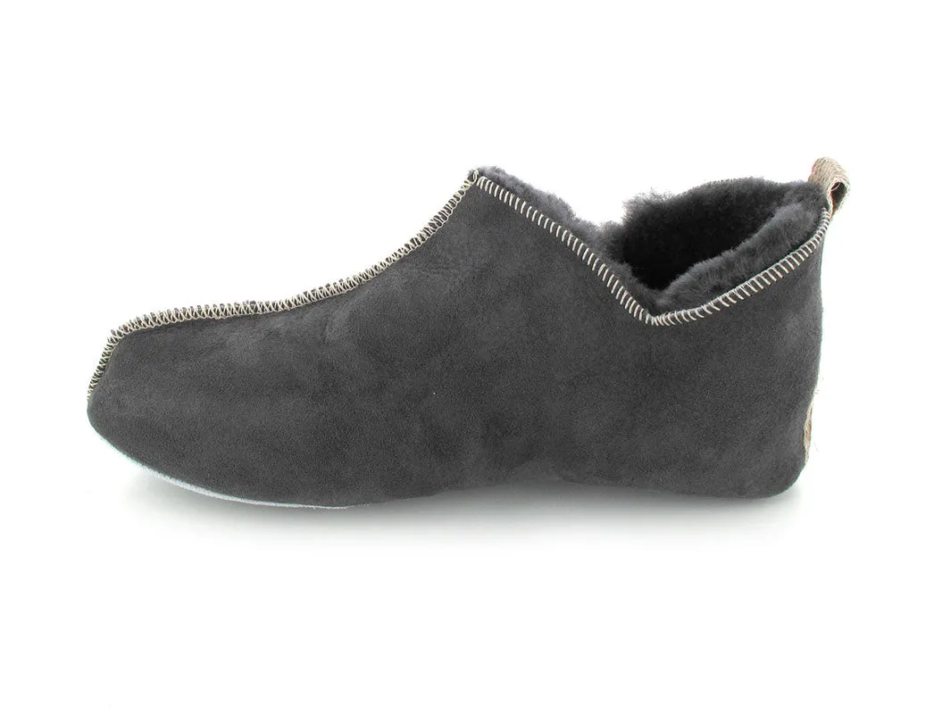 SHEPHERD Men's Ankle-High Shearling Slippers Anders