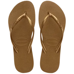 Slim Bronze Sandal