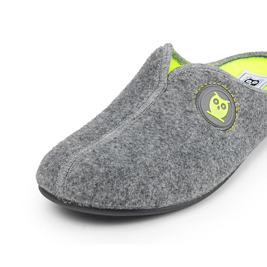 Slippers Clásicas de algodón frescas gris