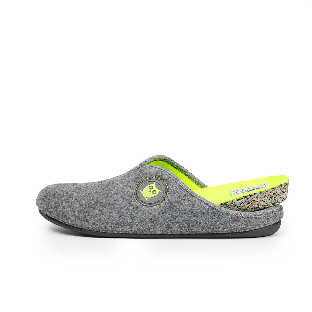 Slippers Clásicas de algodón frescas gris