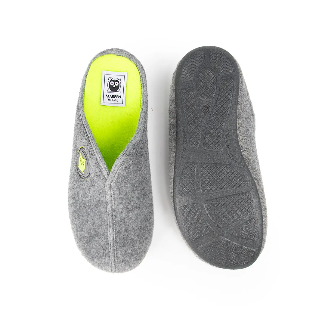 Slippers Clásicas de algodón frescas gris