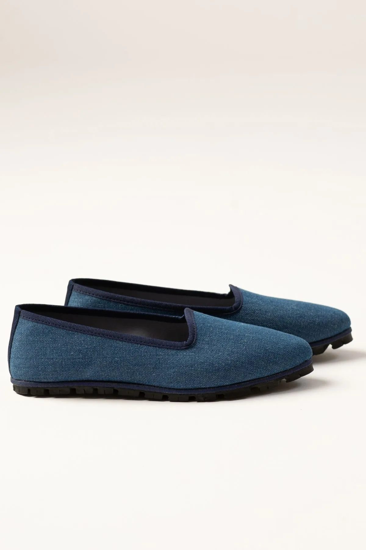 Slippers Denim Azul
