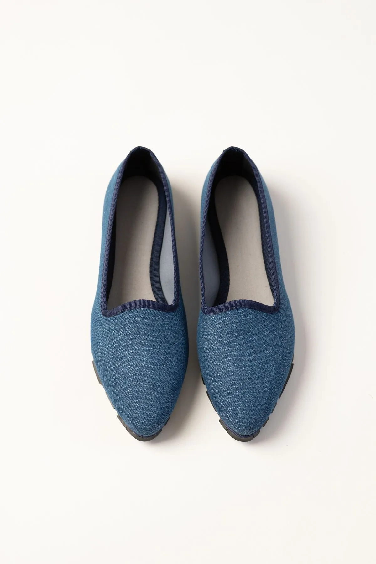 Slippers Denim Azul