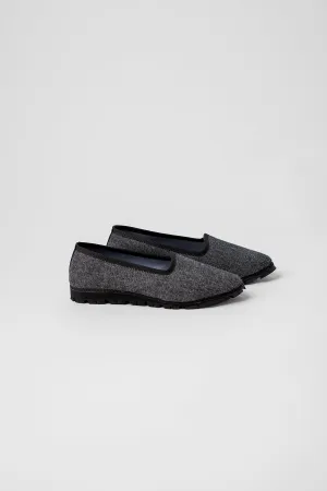 Slippers Denim Negro Plus